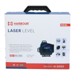 تراز لیزری 16 خط 4 بعدی شارژی 360 درجه H3002(نور سبز) - تصویر 2